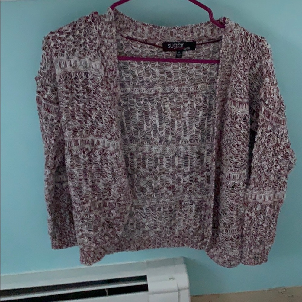 Maroon sweater